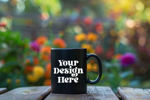 Download Coffee Mug Mockup Placed on a Garden - Mug Collection