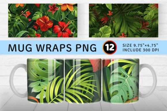 Download Nature Spring Tropical Jungle Floral Mug - Mug Collection