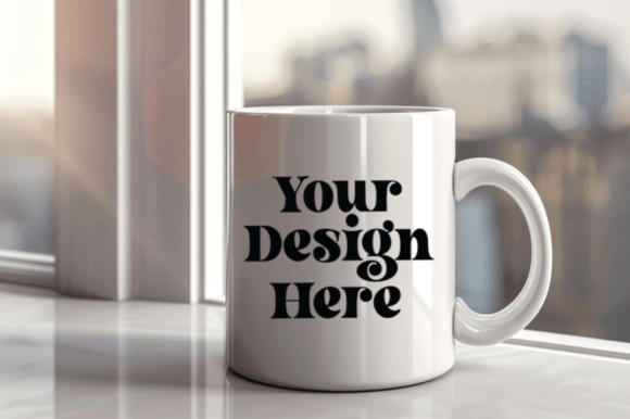Download Coffee Mug Mockup Placed on a Blurred - Mug Collection