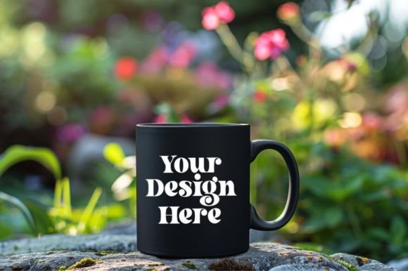 Download Coffee Mug Mockup Placed on a Garden - Mug Collection