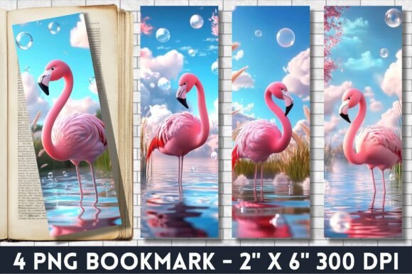 Download Cute Flamingo Printable Bookmark PNG - Flamingo printable Collection