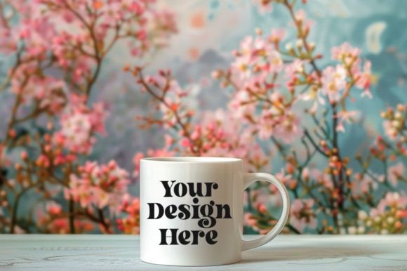 Download Coffee Mug Mockup Placed on a Garden - Mug Collection